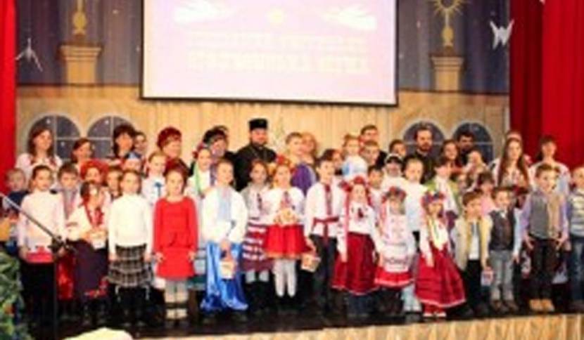 Діти Недільної та Загальноосвітньої шкіл села Зазим&#039;є взяли участь у ІІІ Різдвяному фестивалі «Віфлеємська зірка»