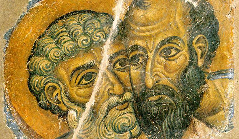 Святі первоверховні апостоли Петро і Павел
